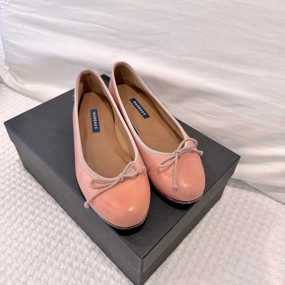 Margaux pink ballet flats 37 (7 US)